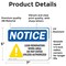 Signmission Safety Culture Sign, 7 in Width, Vinyl Decal, Rectangle OS-2PACK-NS-D-57-L-15882 - alternate 2